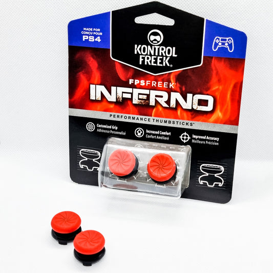 Kontrolfreek Inferno Performance Thumbstick Kappen - PS4 PS5 - Aufsätze von Kontrolfreek - Nur 12.99€! Jetzt kaufen bei Modcontroller