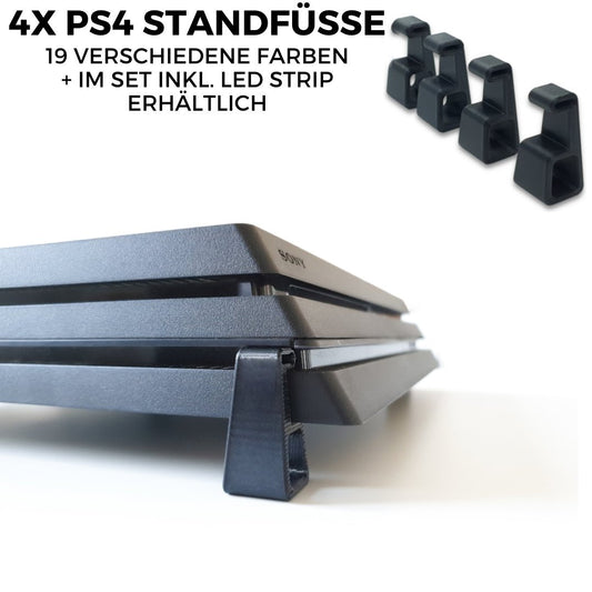PS4 Standfüße - 4er Set - Halter von Modcontroller - Nur 4.99€! Jetzt kaufen bei Modcontroller