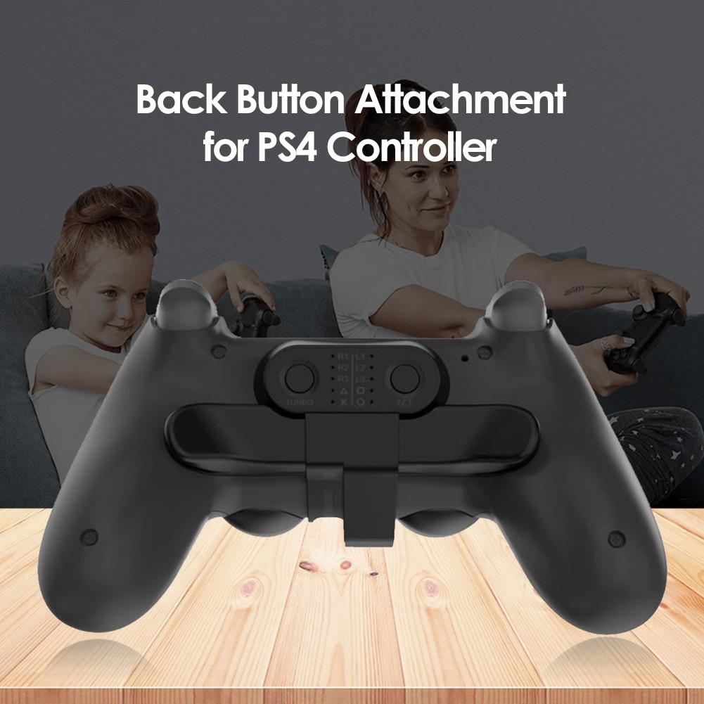 Palettes pour Contrôleur PS4, Touches D'extension de Fixation du Bouton  Arrière du Contrôleur Palettes Arrière de la Manette de Jeu Adaptées à la  PS4, Fonction de Rafale Turbo